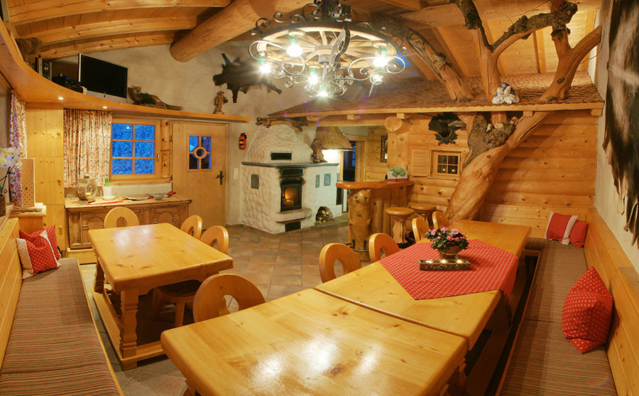 Gemütliche Sitzecke Erlebnishütte